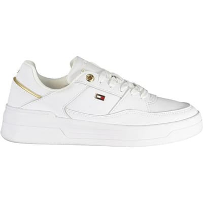 Tommy Hilfiger Bianco Polyurethaan Dames Sneaker
