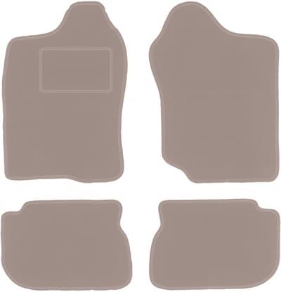 Beige veloursmatten voor: Suzuki Jimny SUV (1998-2007)