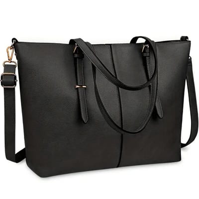 Bovista Handtas Dames - Schoudertas - School - Shopper - Schooltas - Werktas - Zwart