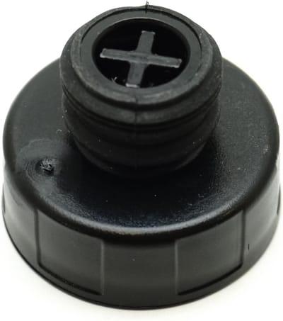 Stoomwisser Onderdeel - Cap en Insert - Grondig Reinigen - Specifieke Pasvorm - One Pack - Zwart