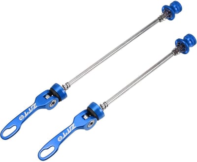 Dailygoods - 2 Stuks Fiets Snelsluitassen in Blauw