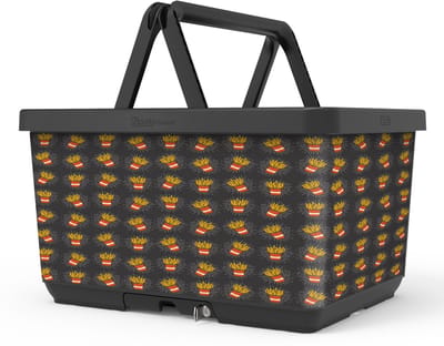 Fietsmand Basky fietsmand 2.0 Fry Me