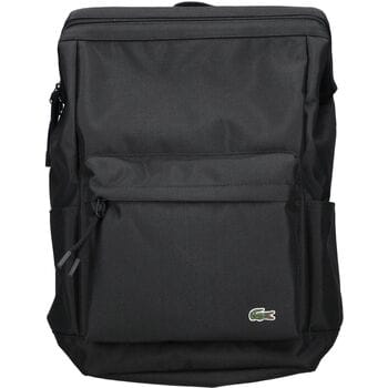 LACOSTE Vrije tijd rugzak Rugzak met laptopvak Neocroc Square Backpack Noir Zwart