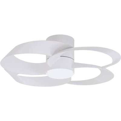 Mantra Iluminación LED plafondventilator Rose wit DC-motor stil Ø 65 cm CCT