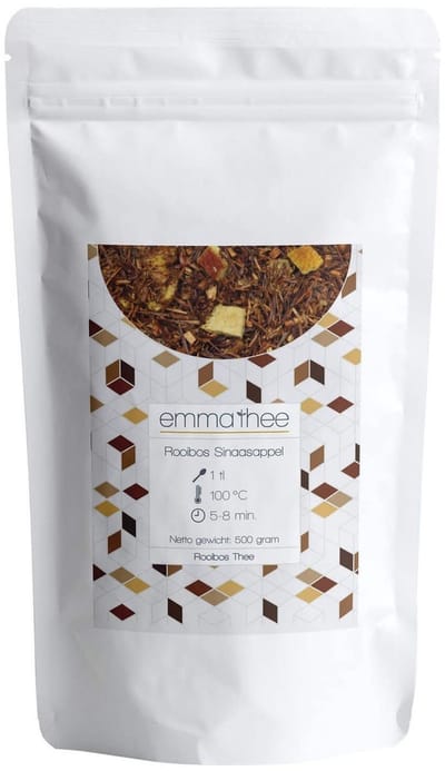 Rooibos Sinaasappel 500 gram – Losse Rooibos Thee – Cafeïnevrij – Sinaasappel Thee – Natuurlijk & Zoet – Losse Thee