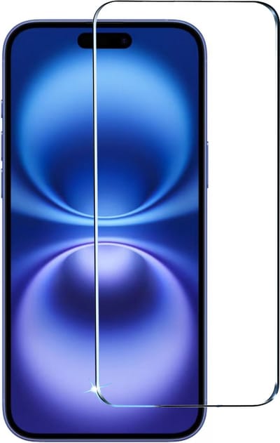 Tempered glass Geschikt voor iPhone 16 Screenprotector - Beschermglas - Glasplaatje