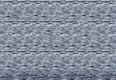Fotobehang Stone Wall | XL - 208cm x 146cm | 130g/m2 Vlies