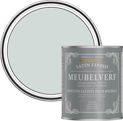 Rust-Oleum Lichtgrijs Meubelverf Zijdeglans - Duifgrijs 750ml