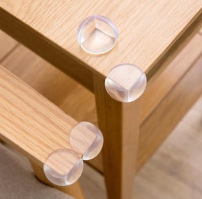 10 Stuks Transparant Hoekbeschermers - Veiligheid Baby & KInd - Hoek beschermers - Stootkussens - Optimale bescherming - LOUZIR