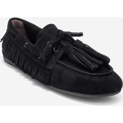 Fenora Leren Kwast Loafer Dames