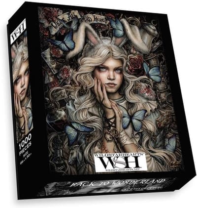 1000 Stukjes Puzzel - Magisch Wonderland Kunstwerk (Inclusief Gids/Poster)