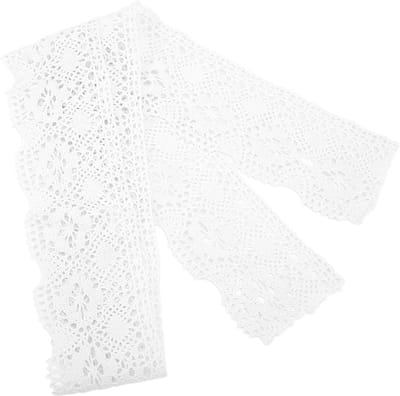 Vintage Katoenen Haakband van 10 Yards, 8cm Breed voor DIY Projecten, Cadeauverpakking en Bruiloftsdecoratie