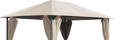QUICK STAR Vervangend dak voor bladeren, paviljoen, 3 x 4 m, paviljoen, zandvervangend overtrek - ShopVlot