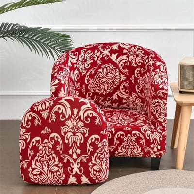 Elastische Clubfauteuil Hoes Split Stijl Kuipfauteuil Bankhoes Spandex Bankhoezen voor Woonkamer Huis Hotel Decor
