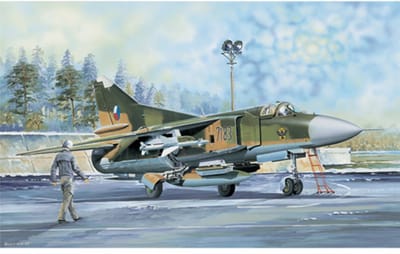 Trumpeter Modelbouwpakket Militaire voertuigen - 03209 Mikoyan-Gurevich MiG-23MF Flogger-B - Straaljager Plastic - 1:32 - Modelbouw