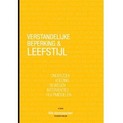 Verstandelijke Beperking & Leefstijl - Tjitske Gijzen