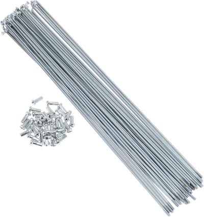 Set van 36 Fietsspaken 285mm Galvanized Carbon Staal voor Fietswielen - Duurzaam en Lichtgewicht