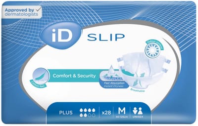 ID Expert Slip Plus Medium - 4 paquets de 28 protections