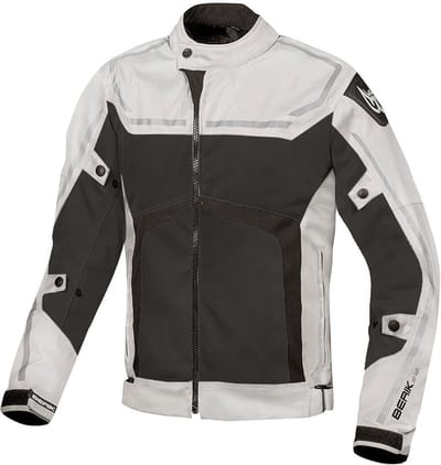 Berik Sonic Air Sand Zwart Textiele Motorjas - Jas