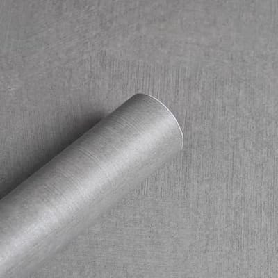 myforHD Self-adhesive wallpaper, wall paper, self-adhesive film, 40 cm x 1000 cm, light grey, wallpaper, concrete - ShopVlot
