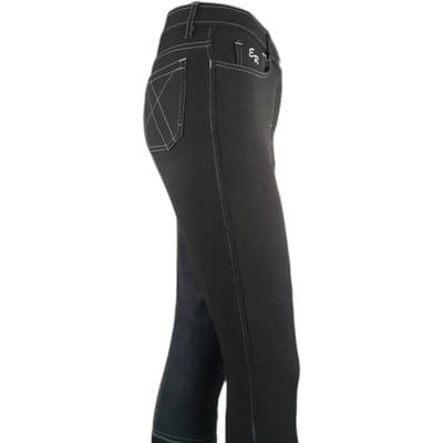 Volle grip paardrijjeans voor kinderen Easy Rider Zohra Flex