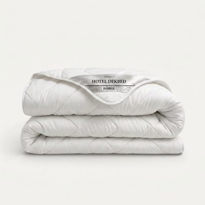 Dekbed-Discounter - Presence Zomer Dekbed 240 x 220 cm - Bamboe - Zomerdekbed - Wassen op 30 graden - Verkoelend dekbed - Wit