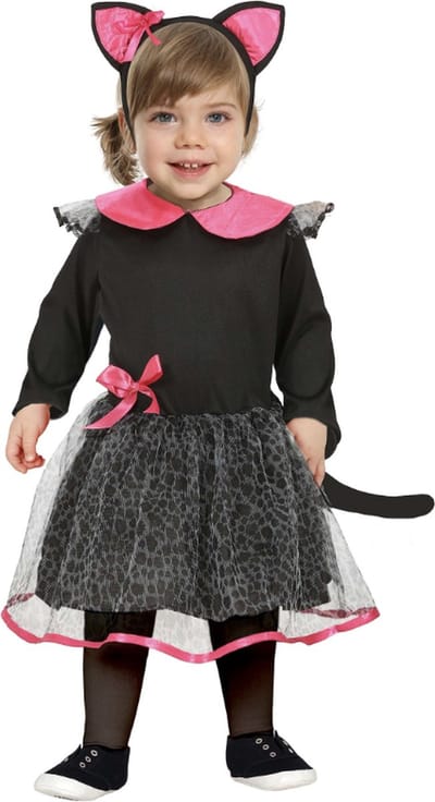 Fiestas Guirca - Black Kitty (18-24 maanden) - Carnavalskleding - Carnaval - carnavalskleding 2027 - Carnaval kostuum