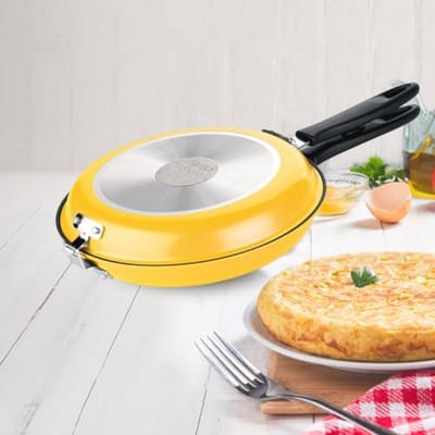 Dubbelzijdige koekenpan Ø 26 cm - Praktisch en duurzaam keukengerei voor dagelijks gebruik