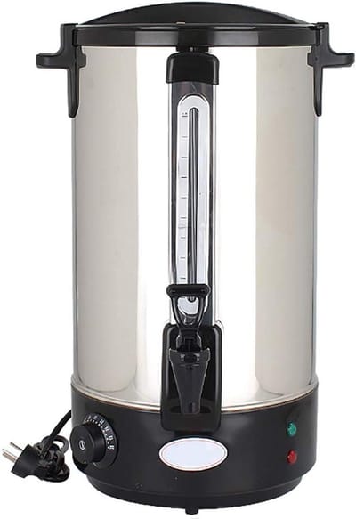 Horeca Ketel - Warmwaterdispenser - Warme Dranken Serveren - Dubbele Isolatie - 20 Liter - Zilver