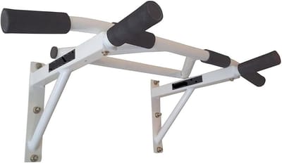 Chin Up Bar - Pull Up Bar - Kracht Training - Multi Grip - Wandmontage - Zwart