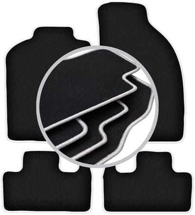CARLUX-SILVER automatten voor: FIat Coupé coupé (1993-2000)