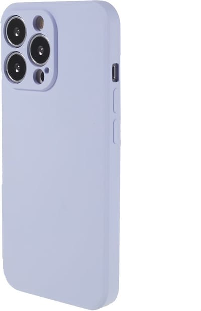 Coverup Hoesje - Geschikt voor iPhone 13 Pro Max Hoesje - Coverup Colour TPU Back Cover - Lavendel Grijs