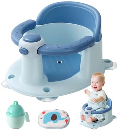 Ergonomisch Antislip Badkuipzitje voor Baby's - Veilig en Comfortabel Badderen vanaf 6 Maanden