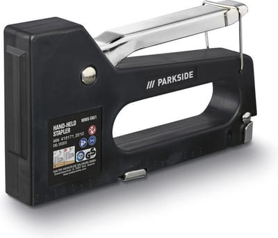 Parkside nietpistool incl. 1000 nietjes - nietpistoolset - handtacker tackerset - hand nietmachine - tacker met nietjes - nietpistool met nieten