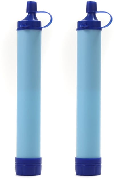 waterfilter-Waterfilters Survival-2 stuks-Waterzuiveringsapparaten -waterfilter noodpakket- Waterfiltersysteem -Buitenreizen, avonturen in de wildernis en noodgevallen