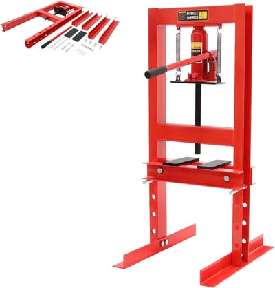 Robuuste 6 Ton Hydraulische Werkplaatspers voor Montage en Richten