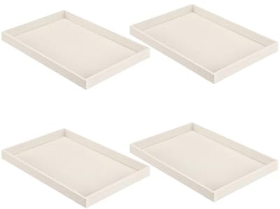 4 Stuks Stapelbare Sieraden Organizer - Dienblad voor Armbanden, Ringen en Oorbellen