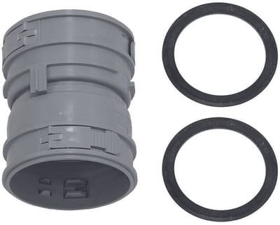Vaillant Verbindingsstuk voor flexibel rookgassysteem DN 60, PP, 0020077525