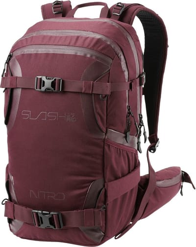 NITRO Sportrugzak Rugzak Adventure Collection Slash 25 Pro Backpack Wine Paars