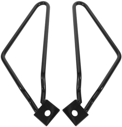 Dailygoods- Mount Brackets Verchroomd - Zadeltasbeugels - Geschikt voor XL883/1200 HD1450/1584 - Inclusief Bouten/Sluitringen - Pakketgewicht 990g