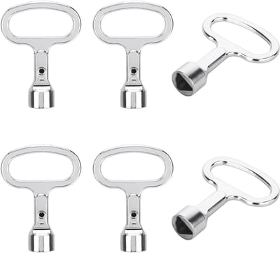 Pack of 6 Triangle Wrenches, 3-Edge Wrench, 10 mm, Triangle Wrench, Trash Can, Triangle Pollen Wrench, Universal - ShopVlot