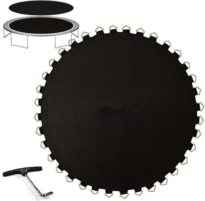 Trampoline Springmat - Reserveonderdeel Tuin - Buiten Spelen - UV-bestendig PP-materiaal - 366 cm - Zwart