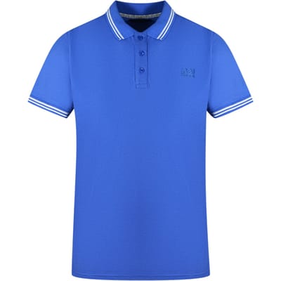Cavalli Class - Lifestyle - Poloshirt Heren - Korte Mouwen - Borduurwerk - Contrastdetails