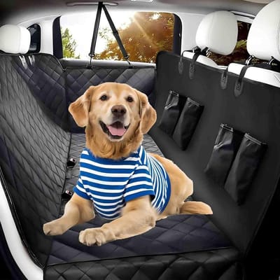Hondenkleed Auto - Beschermhoes Achterbank - Veilig Reizen - Waterdicht & Krasbestendig - Groot Formaat - Normaal