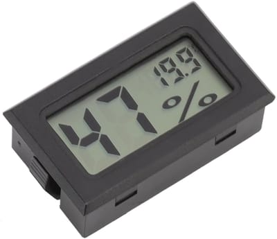 KZQ 8 Stuks Acht Stuks Mini Digitale Thermometer Hygrometer Binnenklimaat Meter Compact Voor Kamer Kas En Kleine Ruimtes Temperatuur En Vochtigheid Meting