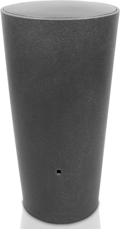 Regenton - Waterton Regenwatertank - Tuin Bewateren - Metalen Schroefdraad - 210 liter - Antraciet