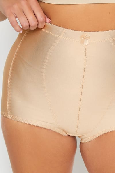Yours Onderbroek Met Medium Ondersteuning En Hoge Taille In Nudesize 42-44