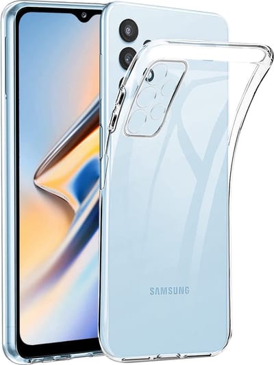 Casemania Hoesje Geschikt voor Samsung Galaxy A13 4G - Transparant - Siliconen Back Cover