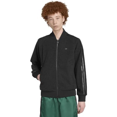 Adidas Unisex Originals Premium Track Top Black Maat: M | Bomberjacks Outlet | Unisex | Zwart