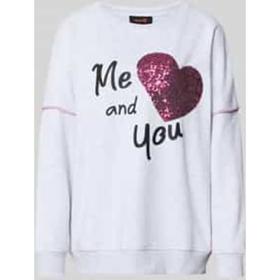 oversized fit sweatshirt van puur katoen